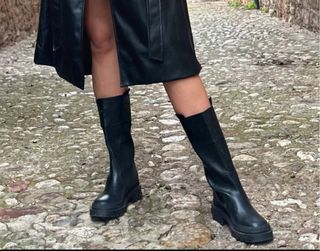 Botas Zara Talla 40 Negras