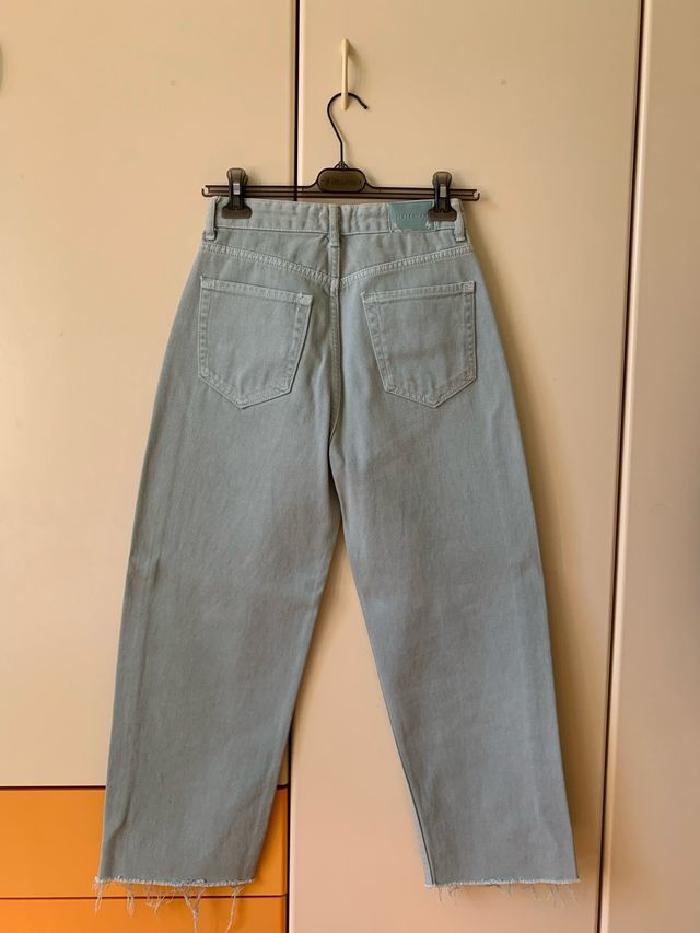 Jeans Pull&Bear color menta