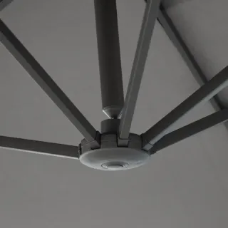 Sombrilla Doble para Jardín 455x265x238 cm