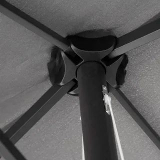 Sombrilla Doble para Jardín 455x265x238 cm