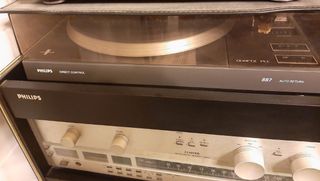 Cadena Hi-Fi Philips 887 Plata