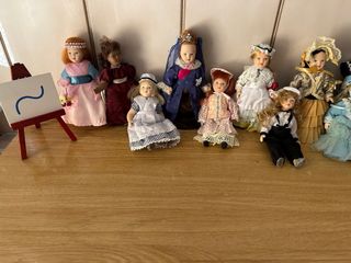 Colección Muñecas Porcelana Estilo Victoriano