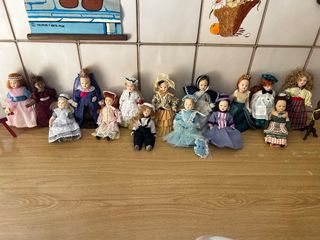 Colección Muñecas Porcelana Estilo Victoriano