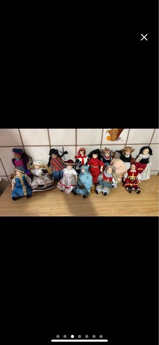 Colección Muñecas Porcelana Estilo Victoriano