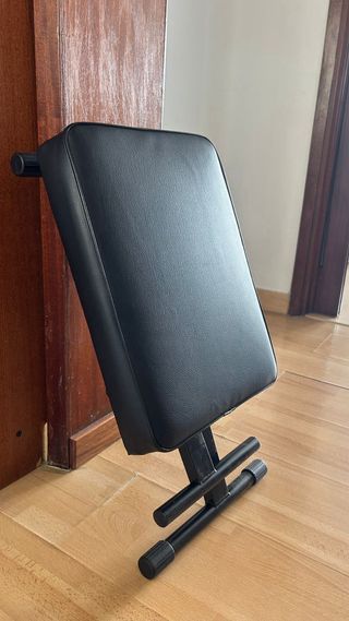 Taburete para piano negro