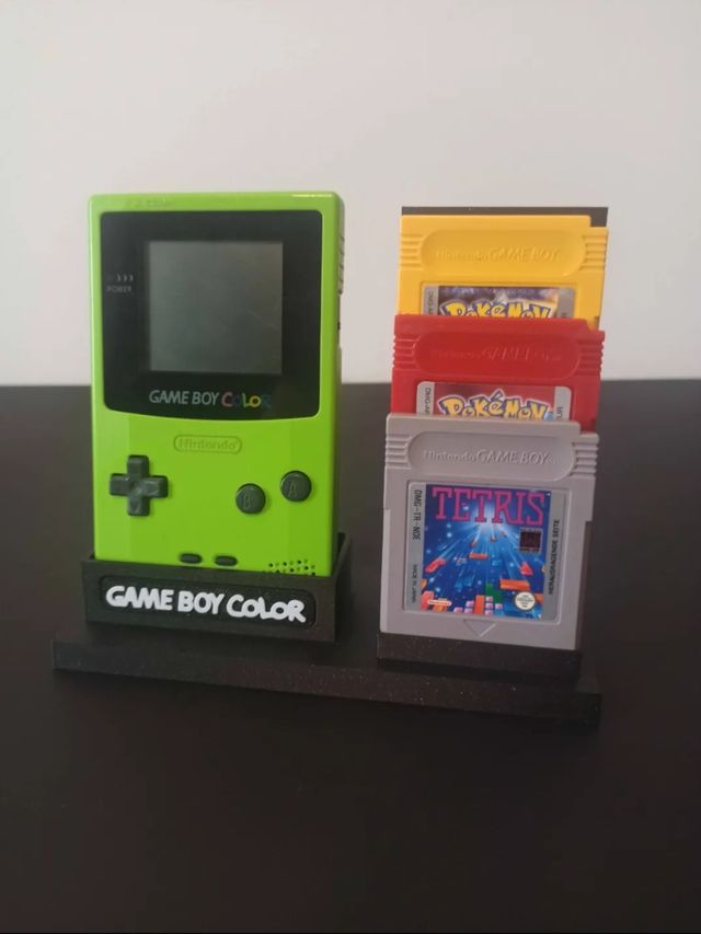 Soporte Game Boy Color + 3 Juegos