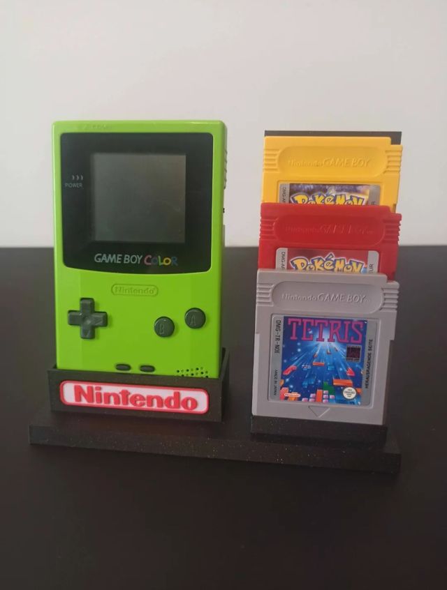 Soporte Game Boy Color + 3 Juegos