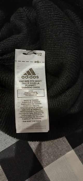 Gorro Adidas Unisex Negro