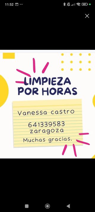 Limpiezas a domicilio