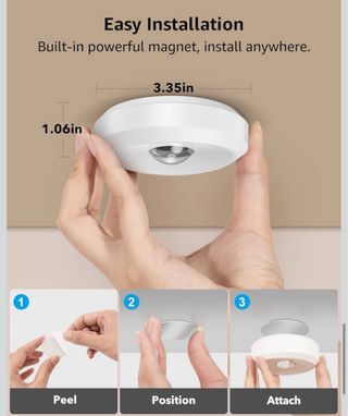 TEDMOS 6 LUCES LED LUZ BLANCA