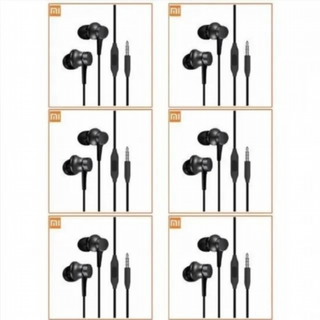 Lote 6 auriculares Xiaomi Piston Bass con cable