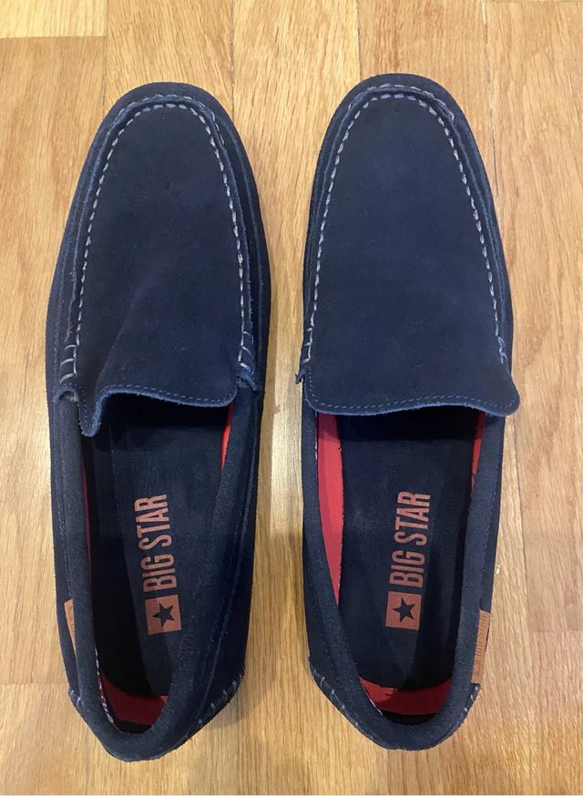 Mocasines Big Star Azul Marino