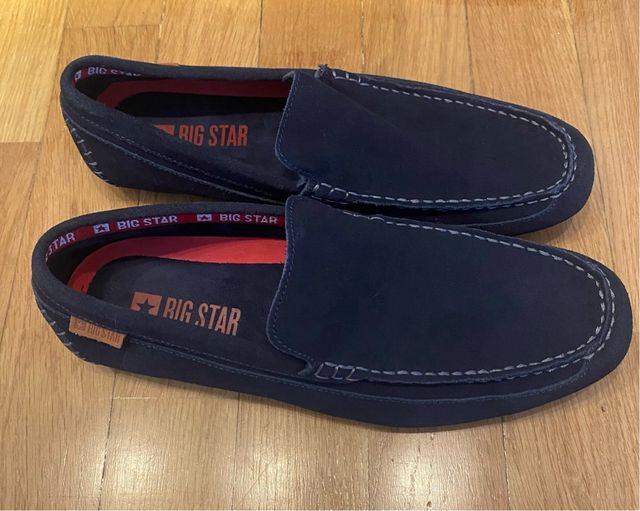 Mocasines Big Star Azul Marino