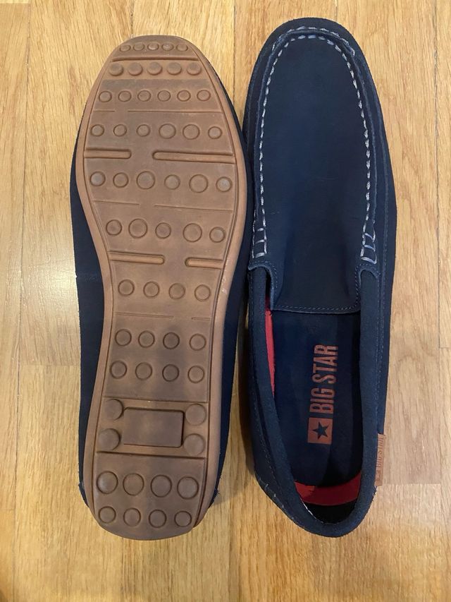 Mocasines Big Star Azul Marino