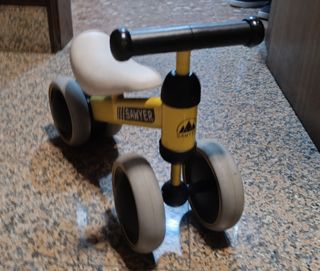 Bici sin pedales Sawyer amarilla