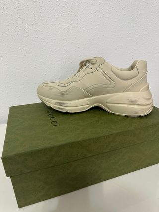 Zapatillas Gucci Beige Mujer ORIGINAL 