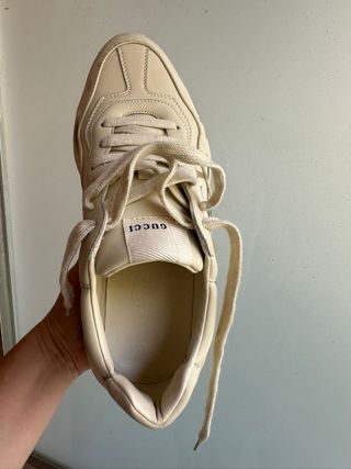 Zapatillas Gucci Beige Mujer ORIGINAL 