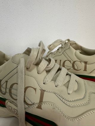 Zapatillas Gucci Beige Mujer ORIGINAL 