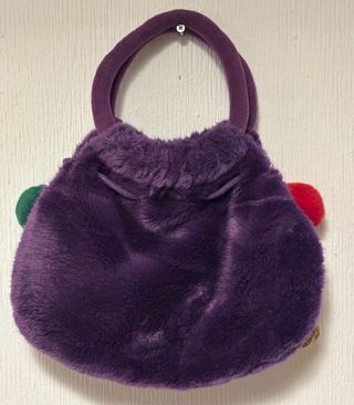 Bolso Harrods Morado Peluche