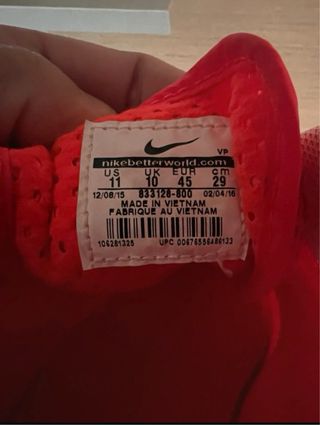 Tenis Nike Naranja