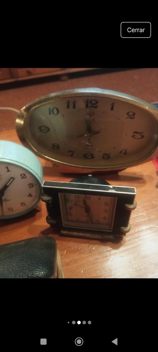 Set di 6 sveglie antiche