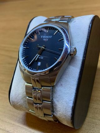 Tissot PR100 Negro/Plateado