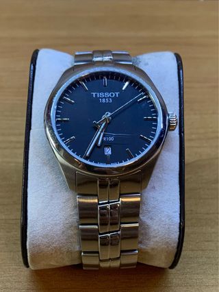 Tissot PR100 Negro/Plateado