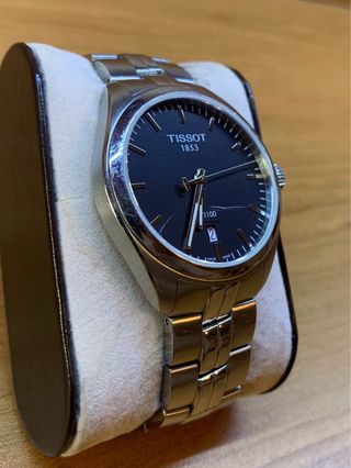 Tissot PR100 Negro/Plateado