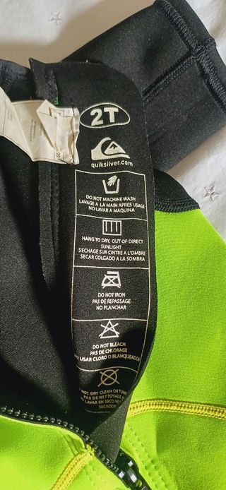 Traje Neopreno Quiksilver Niño