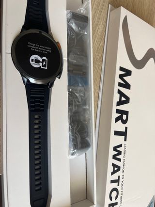 Reloj Inteligente Hombre Negro