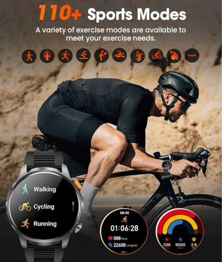 Reloj Inteligente Hombre Negro