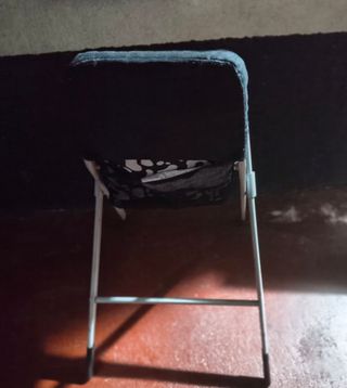 Trona portátil plegable
