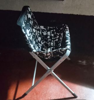 Trona portátil plegable