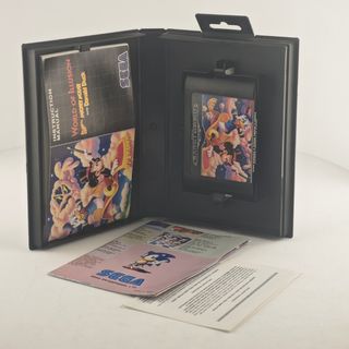 ERRORE DI STAMPA SEGA MEGA DRIVE WORLD of ILLUSION