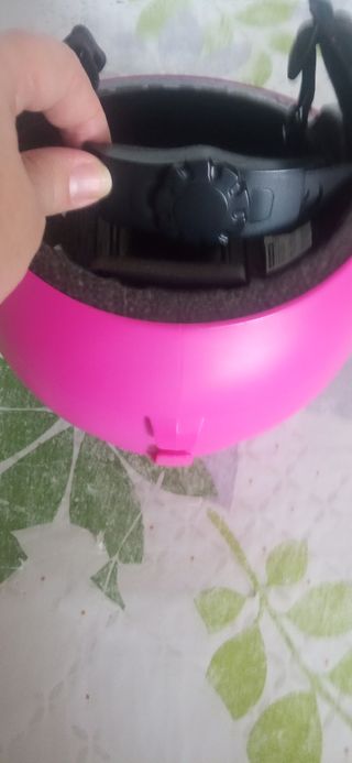 Casco de esquí rosa Wedze para niña