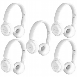 Auriculares Bluetooth Y08 blancos