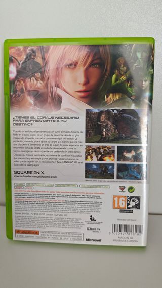Final Fantasy XIII Xbox 360 Pal ESP