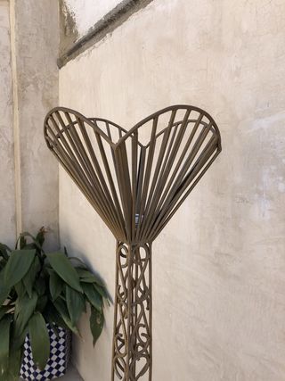 Lámpara de Pie Dorada Vintage Estilo Eiffel
