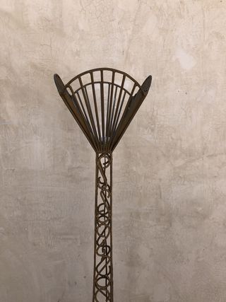 Lámpara de Pie Dorada Vintage Estilo Eiffel