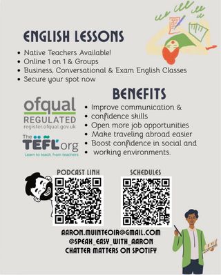 Clases de inglés real con nativos online