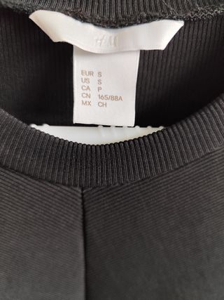 Vestido Negro H&M
