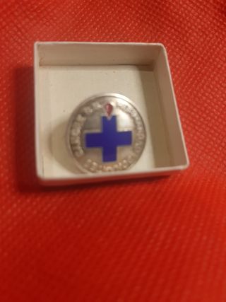 Insignia Hermandad Donantes de Sangre Plata
