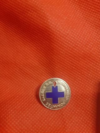Insignia Hermandad Donantes de Sangre Plata