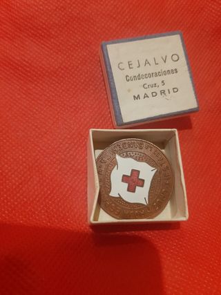 Insignia Hermandad Donantes de Sangre Plata