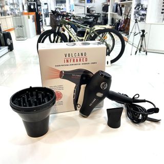 SECADOR DE PELO PROFESIONAL VULCANO INFRARED 1600W CON ACCESORIOS Y CAJA