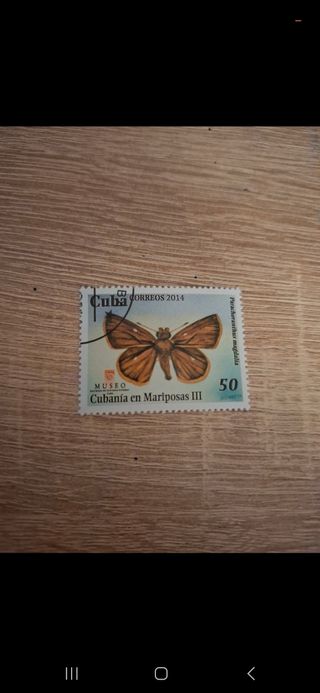 Sello Cuba Mariposa Cubanía en Mariposas III
