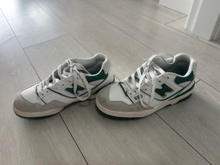 New Balance 550 Verde y Blanco