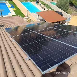 Limpieza de placas solares