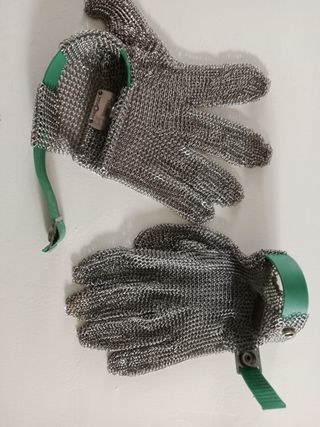 Guantes Carnicero Talla Mediana (Par)
