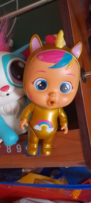 Bebé Llorón Lágrimas Mágicas Dorado